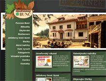 Tablet Screenshot of bunc.cz